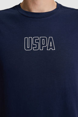 Erkek Lacivert Regular Fit Bisiklet Yaka Ti__rt - U.s. polo assn фото 6