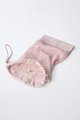 BOLSA MULTIUSOS REJILLA / Rosa - Zara фото 3