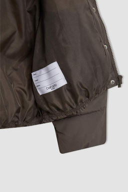 Водоотталкивающее пальто для девочек - Defacto фото 9