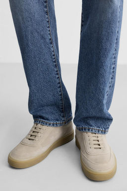 CASUAL LEATHER SNEAKERS - Zara фото 4