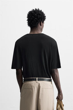 FLOWING KNIT T-SHIRT - Zara фото 12