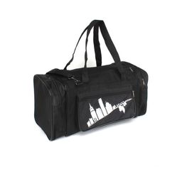 Сумка дорожная LRS-Баул малый (168.3322), 1отд, 3внеш карм, плечевой ремень, сорт 3, черный SALE 244756