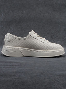 03-YE287-6 BEIGE Полуботинки женские (натуральная кожа)
