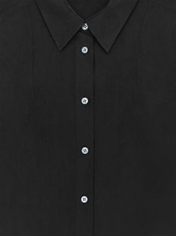 Camisa de seda ajustada - H&m фото 6