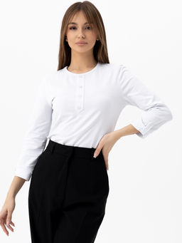 Джемпер хлопок 95%, лайкра 5%,белый