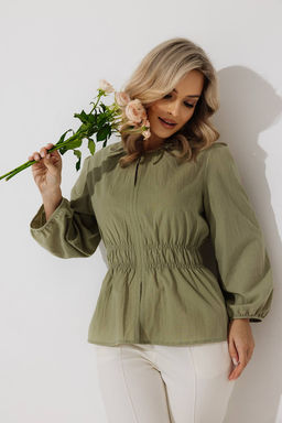 Блузка 4396/01/Оливковый