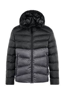 TRENDYOL MAN Antrasit Regular Fit Renk Bloklu Ruzgara Dayan?kl? Sisme K?sl?k Mont TMNAW23MO00018 - Trendyolmilla фото 7