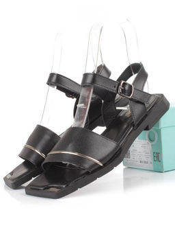 08-PEY183-3 BLACK Босоножки женские (натуральная кожа) - Фабричный китай фото 13