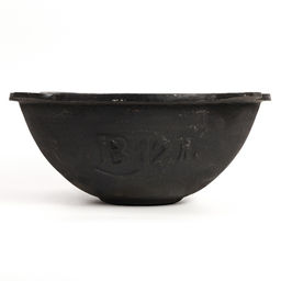 УЦЕНКА Казан чугунный, 12 л, плоское дно, нет крышки