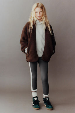 STRIPED LEGGINGS - Zara фото 5