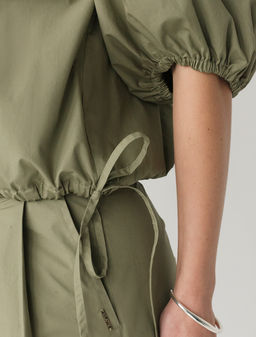 Блузка из легкого хлопкового поплина - Vilatte фото 2