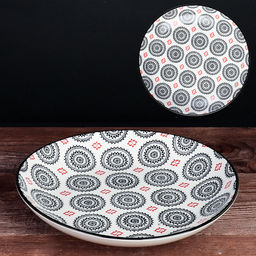 Блюдо круглое глубокое 25 см / ZY019 /уп 36/ - Галеонтрейд фото 10