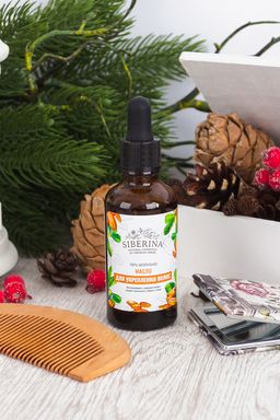 Масло Для укрепления волос - Siberina фото 2