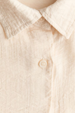 Camisa efecto arrugado en mezcla de viscosa - H&m фото 4