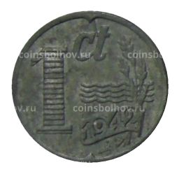 1 цент 1942 года Нидерланды