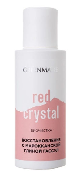 Биочистка д/лица RED CRYSTAL Восстановление с мароканской глиной Гассул