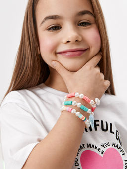 ACOOLA / Набор из 3 браслетов дет. Dolpy разноцветный