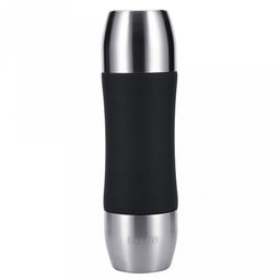 Термос из нержавеющей стали "Linea BULLET" 0,75л, 9х9х31см, двойные стенки с вакуумной изоляцией, в комплекте с двумя кружками, цветная коробка, "Regent" (Китай)