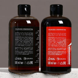 Подарочный набор Крутой мужик: гель для душа виски и кола, 2500 мл, Чистое счастье  фото 4