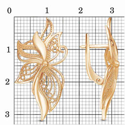 СЕРЬГИ 32011760 - Красная пресня фото 2