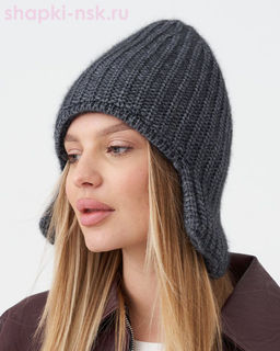 Агава пряжа Енот Ушанка женская (56-58)