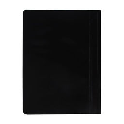 Цена за 50 шт. Папка-скоросшиватель Calligrata, А4, 120 мкм, чёрная, прозрачный верх