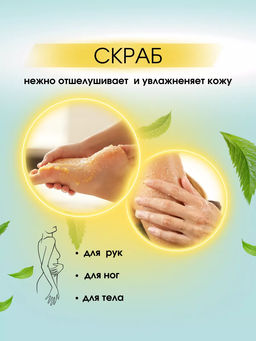 Сахарный скраб Ананас 200мл. - Kapous professional фото 4