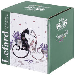 КРУЖКА LEFARD ЛАВАНДОВЫЕ КОТЫ 430 МЛ (КОР=24ШТ.)  фото 2