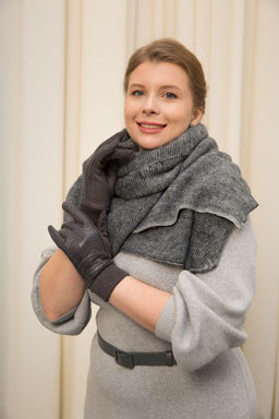 Перчатки из экокожи и экозамши