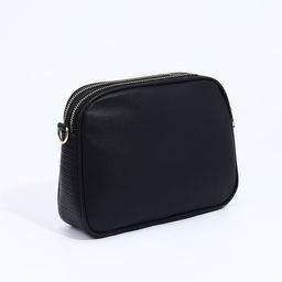 Сумка кросс-боди на молнии, цвет чёрный - Simaland фото 2