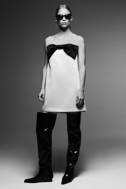 Vestido bandeau con lazo - H&m фото 8