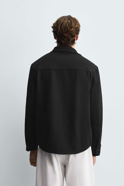 COMFORT TEXTURED OVERSHIRT - Zara фото 3