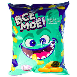 ВСЁ МОЁ Кукурузные палочки сладкие вес 150 г*12 шт (Матяш)