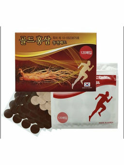 Red Ginseng Dong Jeon Pad - Пластыри точечные от болей мышечных и суставных, 52 гр (120 шт)