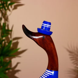 Сувенир «Утка - морячок», 50 см, дерево