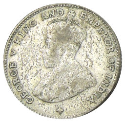 10 центов 1920 года Стрейтс Сетлментс