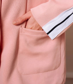 Костюм #ОКТ205001, пудровый - Dommod фото 4