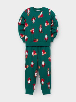 К 1663/темно-зеленый 5420 Н151 пижама дет