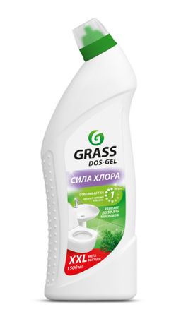 Универсальный чистящий гель DOS GEL (флакон 1500 мл) - Grass фото 5