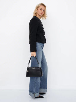 Сумка 2219-2S black Velina Fabbiana-Safenta