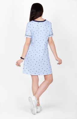 Футболка удлинённая Аглая Х-385 (42-56) кулирка - Лотос фото 2