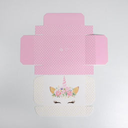 Коробка складная Единорог, 21 15 5 см - Дарите счастье фото 4