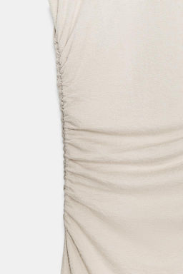 VESTIDO MIDI DRAPEADO / Arena - Zara фото 14