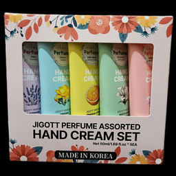 Jigott Perfume Assorted Hand Cream Set of 5, 50ml - Набор кремов для рук