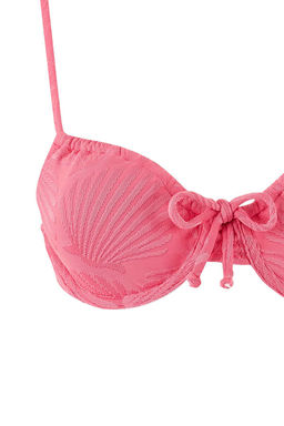 Ekru Tunelli Dokulu Balconette Kapl? Normal Bel Regular Bikini Tak?m? TBESS26BT00039 - Trendyolmilla фото 7