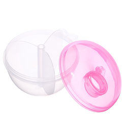 Контейнер для смеси с дозатором, розовый