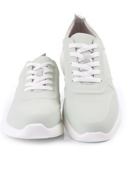 05-PDL195-3 LT. GREEN Кроссовки женские (натуральная кожа)