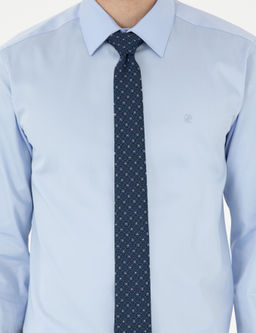 Koyu Mavi Slim Fit Uzun Kollu Basic G_mlek - Pierre cardin фото 13