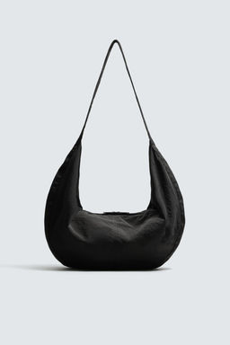 BOLSO HOMBRO NYLON / Negro - Zara фото 3