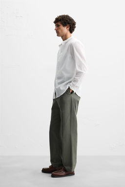 CREASED-EFFECT SHIRT - Zara фото 42